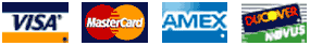 Accepted Credit Cards
