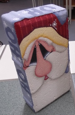 Ho Ho Ho Santa Brick - Product Image