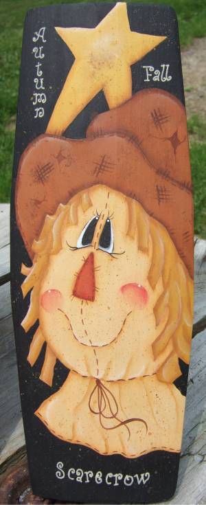 Scarecrow Barrel Stave - Product Image