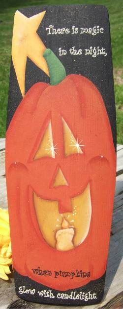 Pumpkin Barrel Stave - Product Image