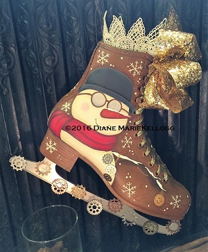 Steampunk Snowman - Product Image